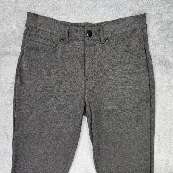 Spanx The Slim X Ponte Super Skinny Jeans Womens 27 Gray Pants Stretch Comfort - Picture 3 of 11